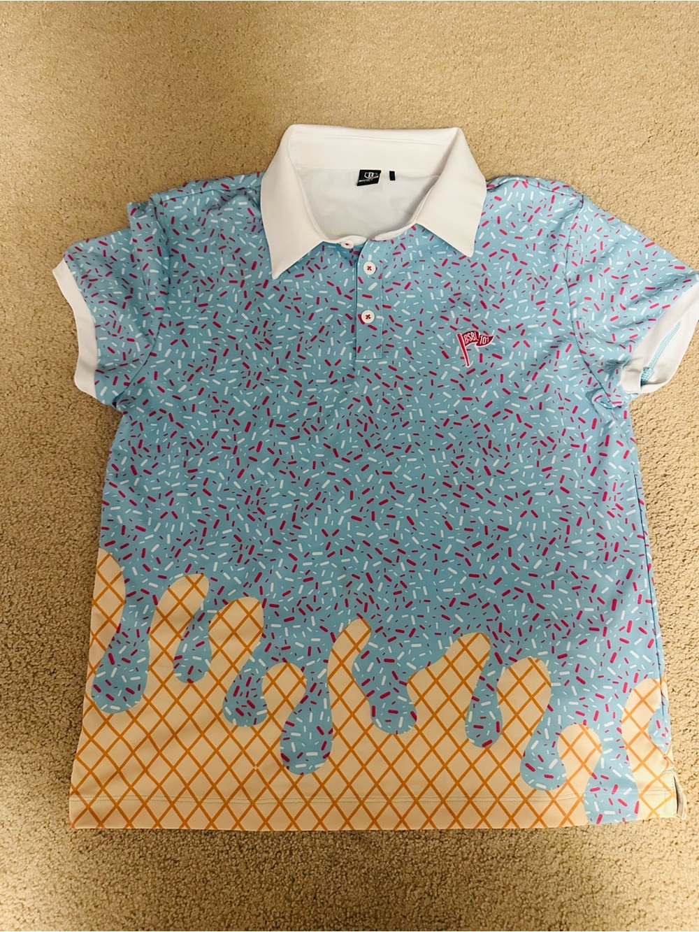 Baseball Lifestyle 101 Ice Cream polo YL